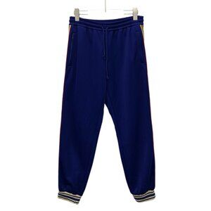 Gucci Deep navy cotton jogger sweatpants